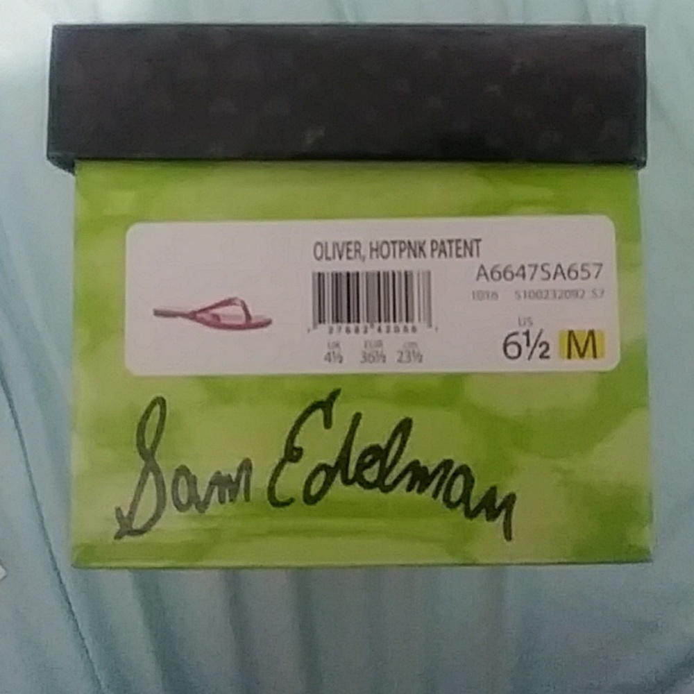 Sam Edelman Hot Pink Sandals - Picture 3 of 4